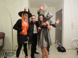 Visite de Célyne et Faf